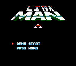 Link Man Title Screen